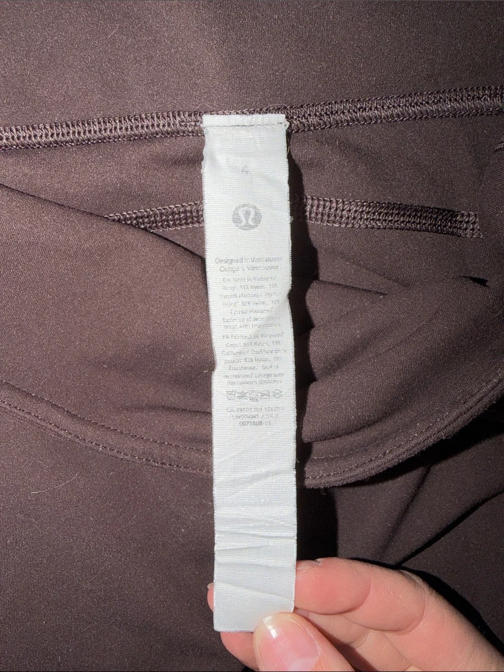 lululemon Maroon Flare Yoga Pants